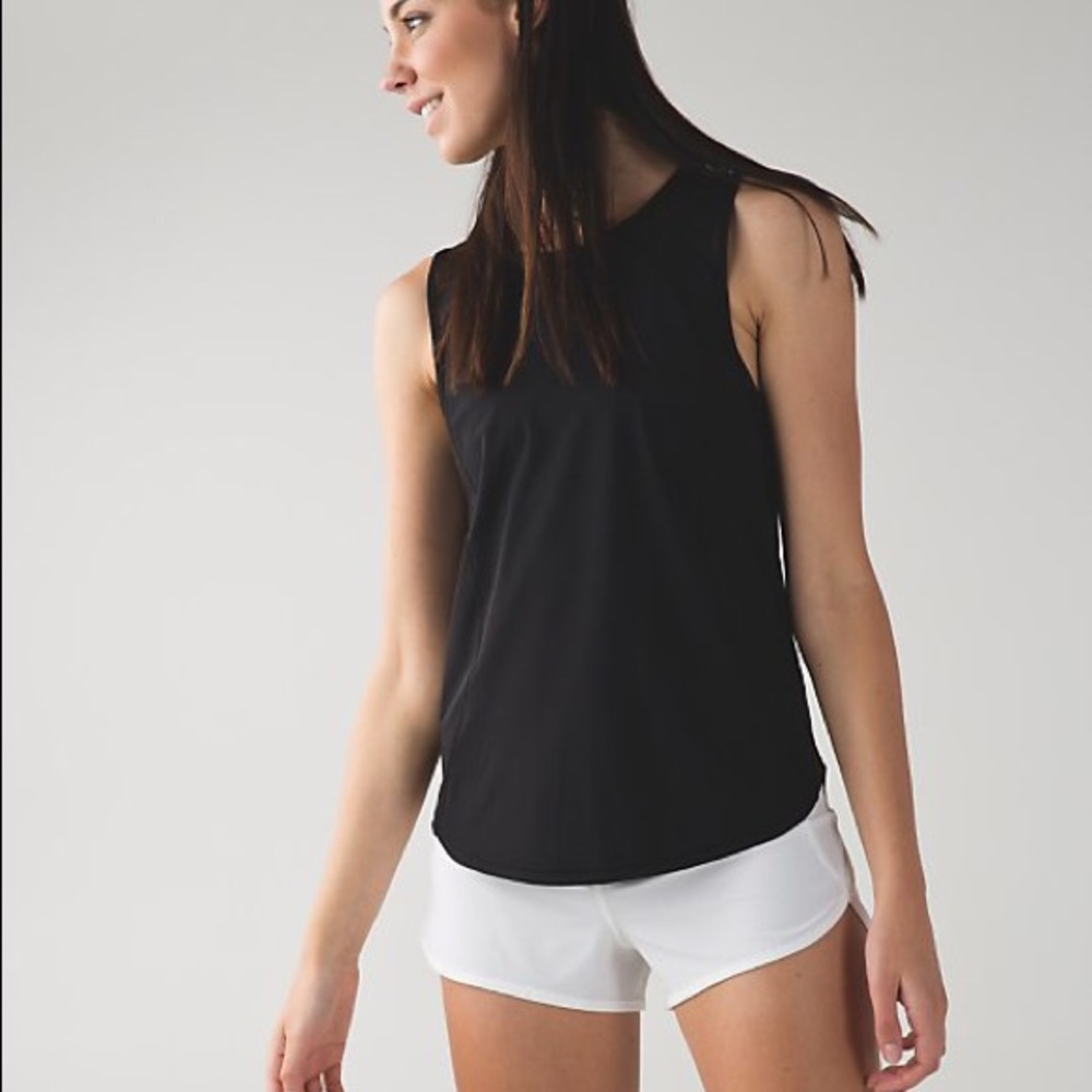 lululemon athletica Black Tank Top
